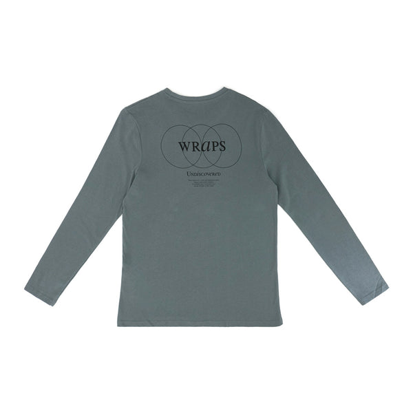 חולצה ארוכה מודפסת דו צדדית WRAPS גברים