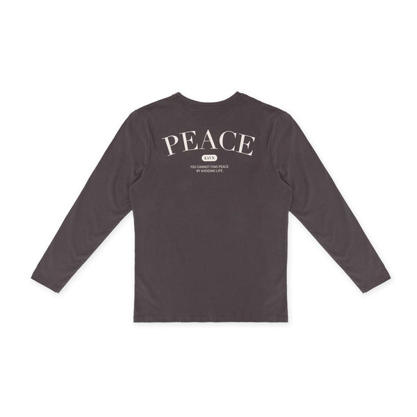 חולצה מודפסת דו צדדית Peace גברים