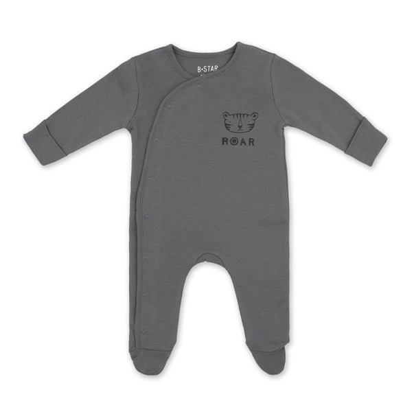 זוג אוברולים דקים הדפסי טיגריסים תינוקות בנים