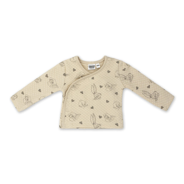 חליפת קווילט עם דמויות לוני טונס אולאובר תינוקות