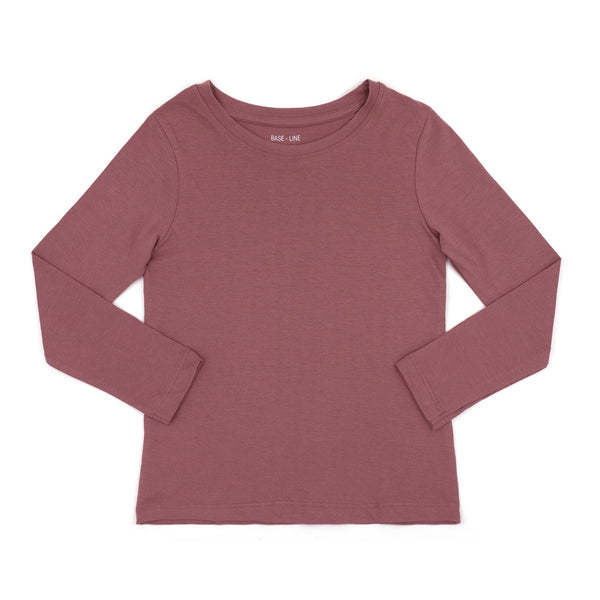 מארז 6 חולצות בית ספר ארוכות צווארון עגול בנות