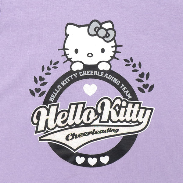 מארז 2 פיג'מות בנות הלו קיטי סגול-לבן בנות