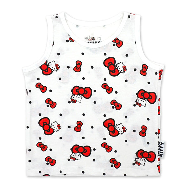 מארז 2 פיג'מות בנות הלו קיטי סגול-לבן בנות