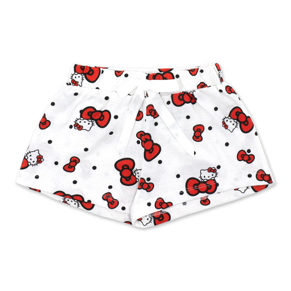 מארז 2 פיג'מות בנות הלו קיטי סגול-לבן בנות