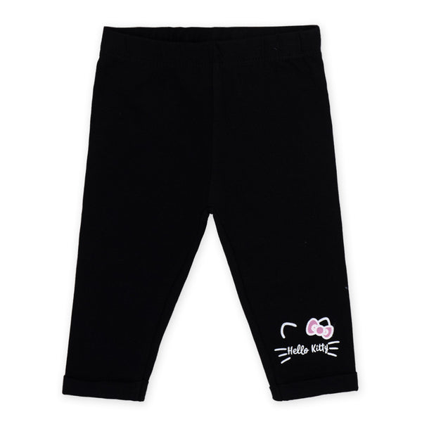 זוג חליפות שרוול מלמלה Hello Kitty תינוקות בנות