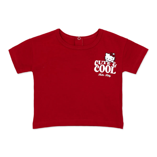 מארז 2 חליפות Hello Kitty אדום-לבן-כחול תינוקות בנות