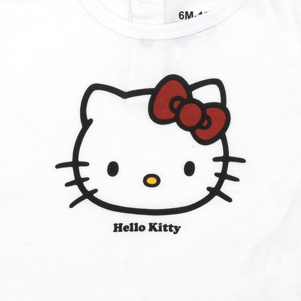 מארז 2 חליפות Hello Kitty אדום-לבן-כחול תינוקות בנות