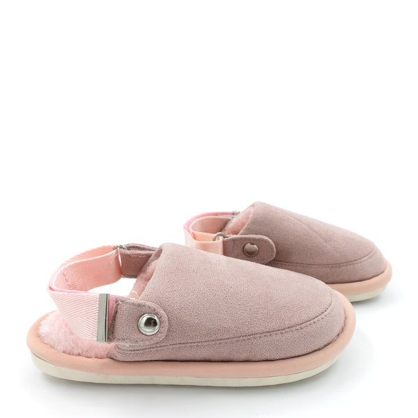 כפכפי פרווה עם רצועה