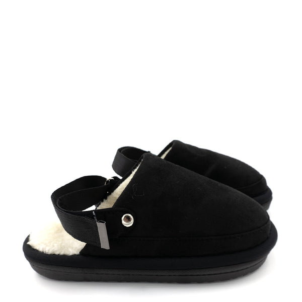 כפכפי פרווה עם רצועה