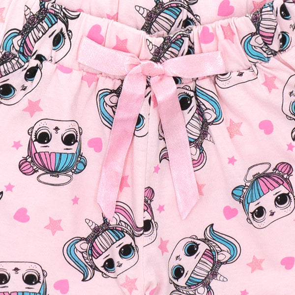 מארז 2 פיג'מות ורודות LOL Surprise! בנות ופעוטות