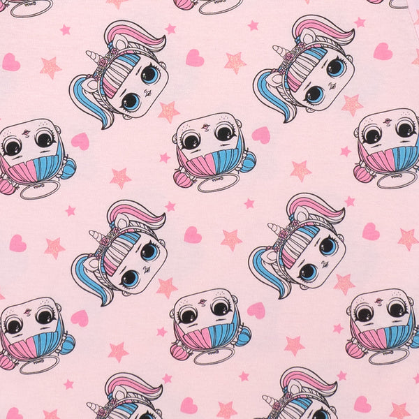 מארז 2 פיג'מות ורודות LOL Surprise! בנות ופעוטות