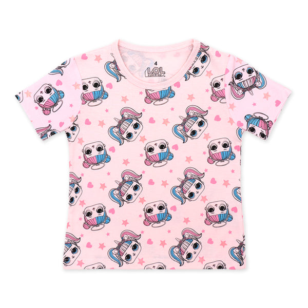 מארז 2 פיג'מות ורודות LOL Surprise! בנות ופעוטות