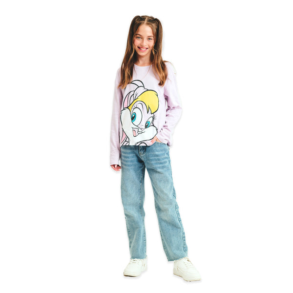 חולצת מעבר סגולה לולה באני בנות