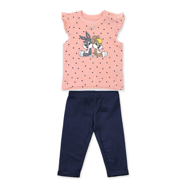 מארז 2 חליפות Looney Tunes תינוקות בנות