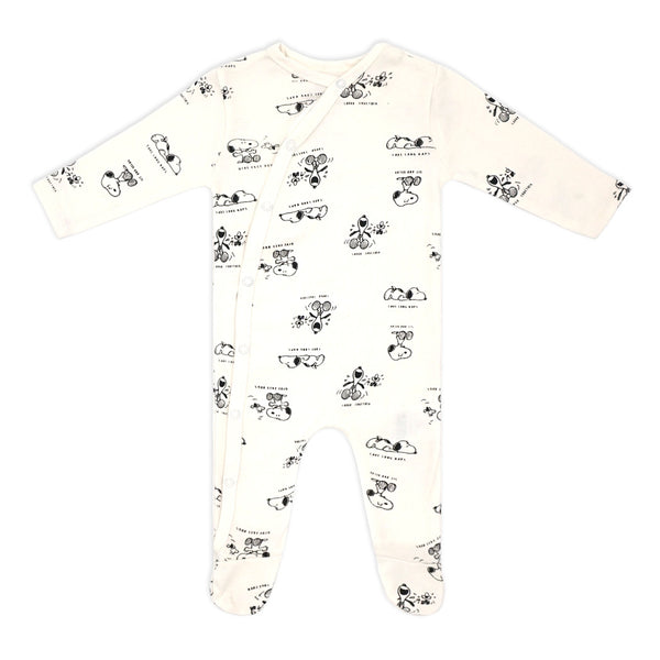 זוג אוברולים רגלית סגורה סנופי