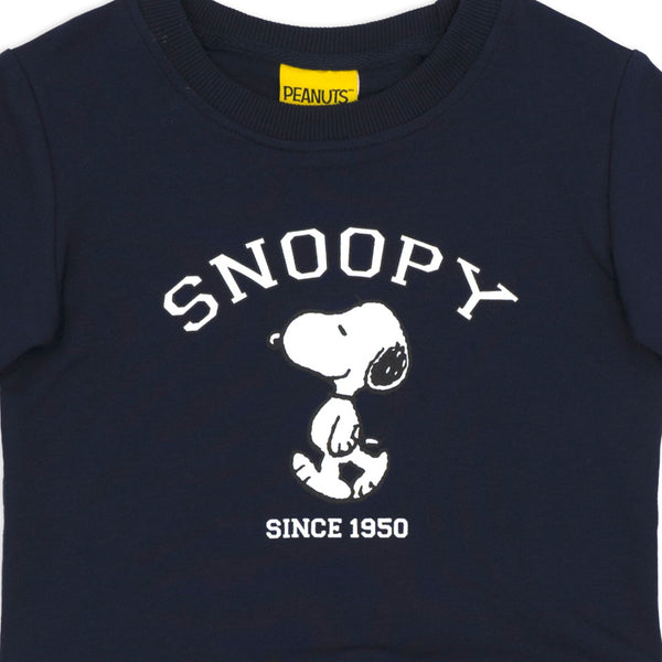 שמלת חצאית משבצות סנופי בנות