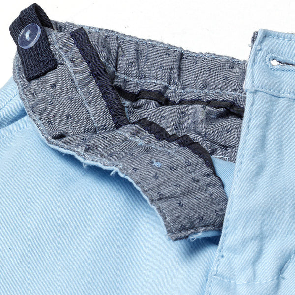 מכנסי אוקספורד תכלת מינוטי תינוקות ופעוטות