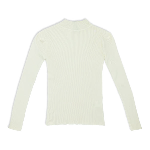 סריג ריב צווארון חצי גולף