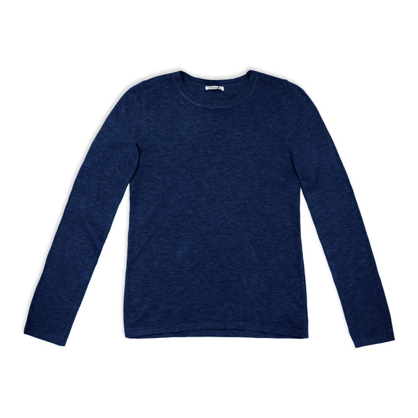 סריג צווארון ריב עגול