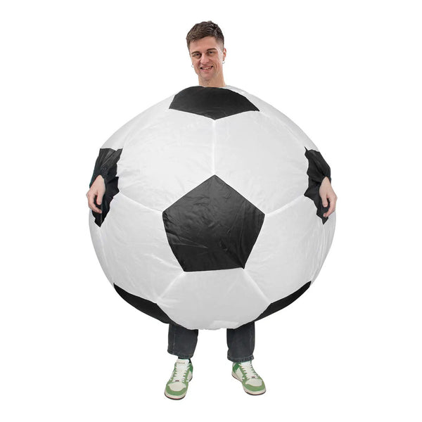תחפושת מתנפחת כדורגל מידת ילדים ובוגרים