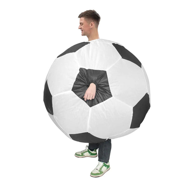תחפושת מתנפחת כדורגל מידת ילדים ובוגרים