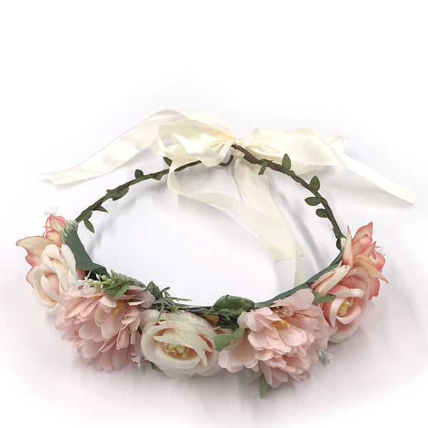 קשת פרחים לשיער