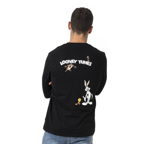 חולצת טי-שירט ארוך Looney Tunes גברים XS-M