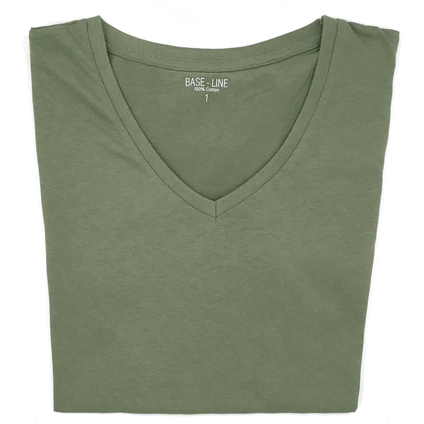 מארז 6 חולצות בייסיק צווארון וי 1-4