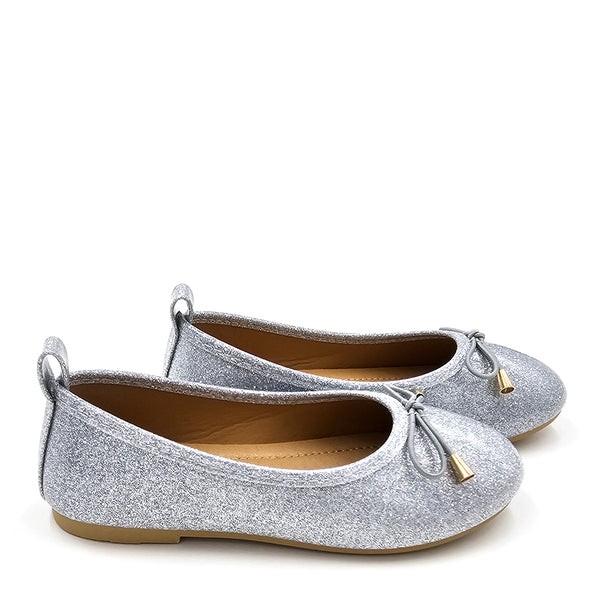 נעלי בובה נצנצים בנות 29-36