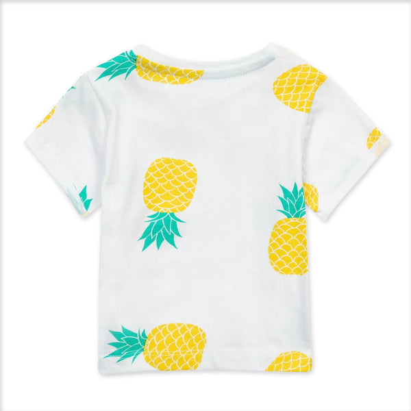 חליפת מינוטי הדפס אננס תינוקות בנים