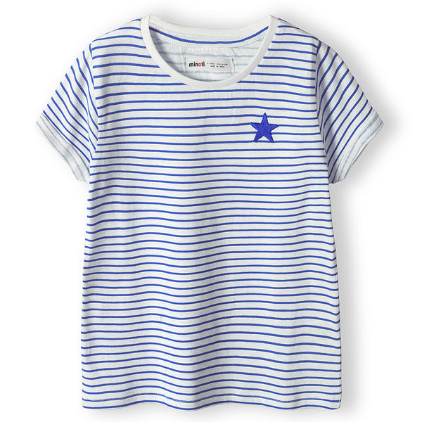 מארז 4 חולצות מינוטי עם רקמת כוכב פעוטות בנות