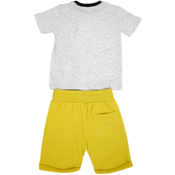 חליפת בנים מינוטי עם כיס פעוטים 12M-18M