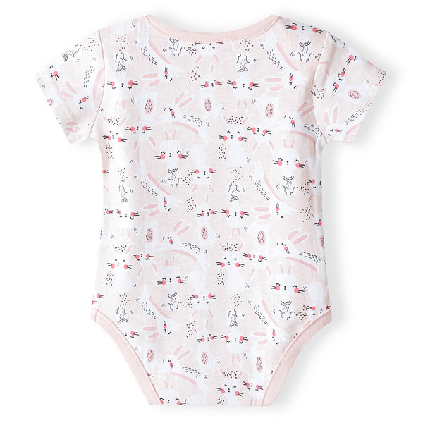 מארז 7 בגדי גוף מינוטי תינוקות בנות N/B-12M