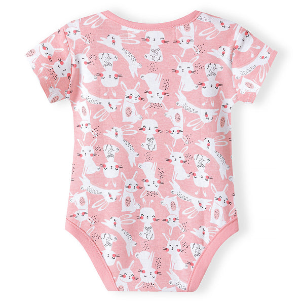 מארז 7 בגדי גוף מינוטי תינוקות בנות N/B-12M