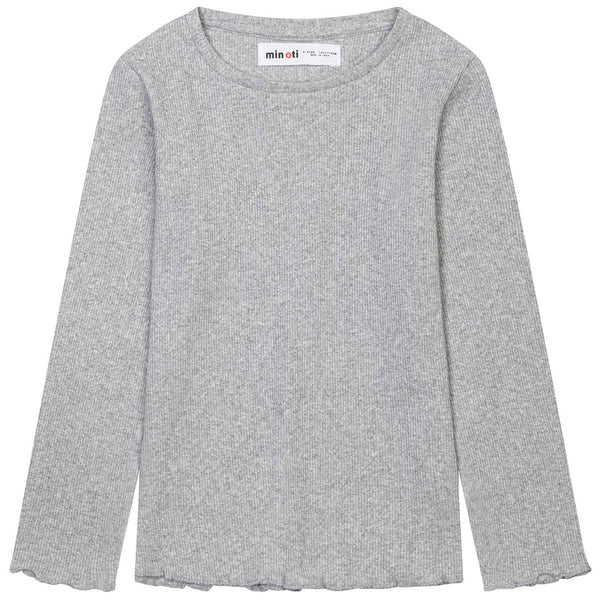 חולצת בסיס ריב מינוטי בנות ותינוקות