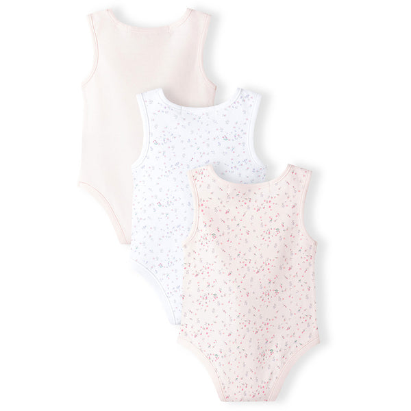 מארז 3 בגדי-גוף גופיה מינוטי תינוקות בנות