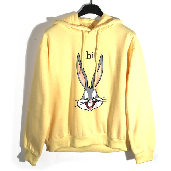 סווטשירט קפוצ'ון Looney Tunes באגס באני Hi נשים