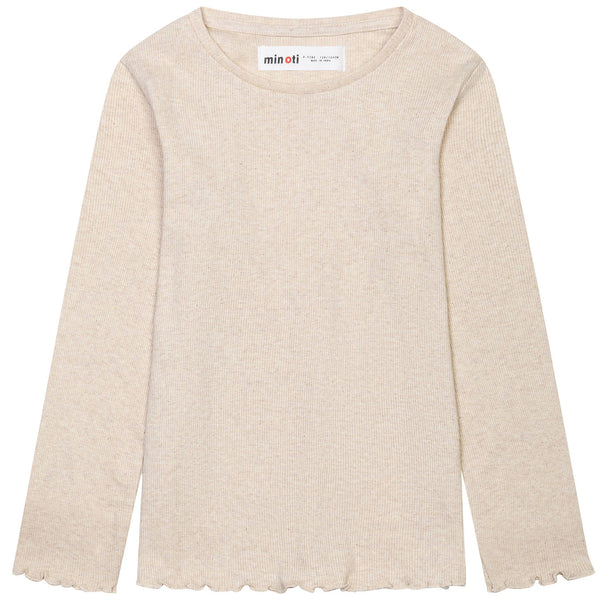 חולצת בסיס ריב מינוטי בנות ותינוקות