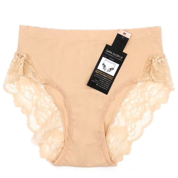 רביעיית תחתוני תחרה ללא תפר נשים