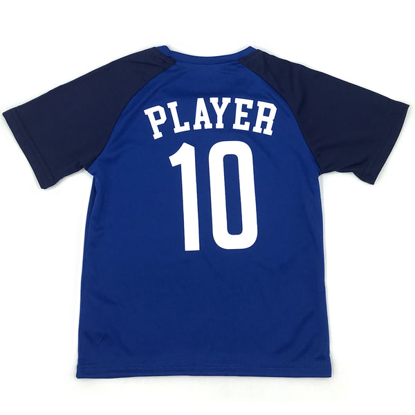 חליפת כדורגל ברצלונה כחול-שחור ילדים