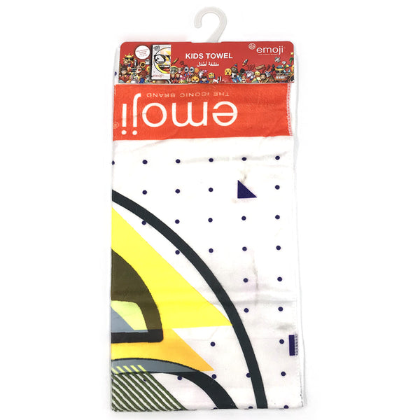 מגבת חוף ממותגת אימוג'י ילדים