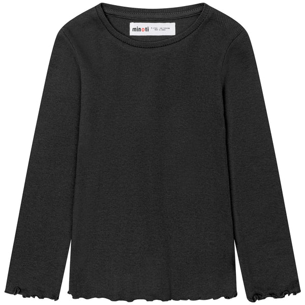 חולצת בסיס ריב מינוטי בנות ותינוקות