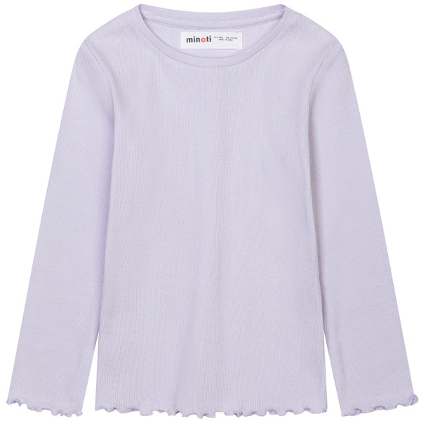 חולצת בסיס ריב מינוטי בנות ותינוקות