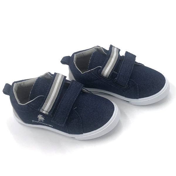 נעלי סניקרס בד עם סקוטש Paolo Garage בנים ופעוטים