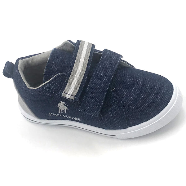 נעלי סניקרס בד עם סקוטש Paolo Garage בנים ופעוטים