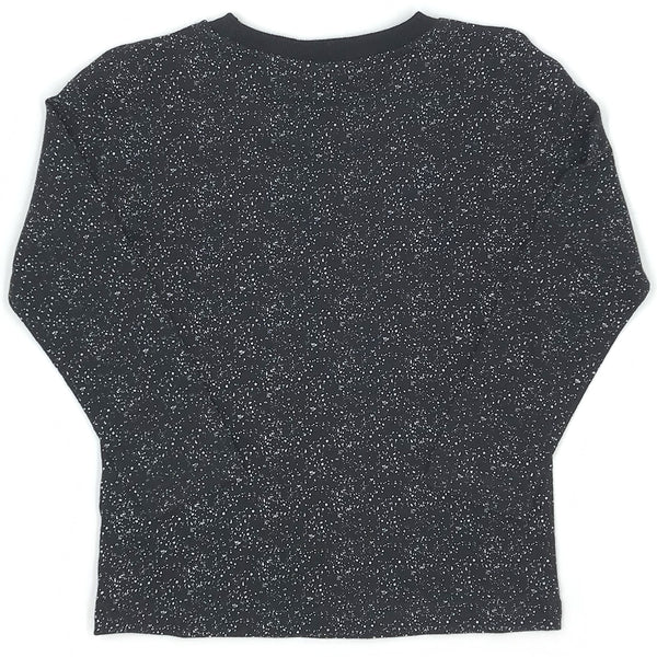 שלישיית חולצות מינוטי מודפסות שחור-אפור-סגול בנים 7-11Y