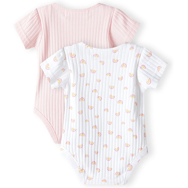 זוג בגדי-גוף ריב מינוטי תינוקות בנות