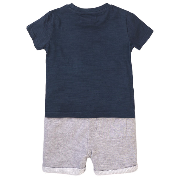 חליפת בנים מינוטי עם כיס פעוטים 12M-18M