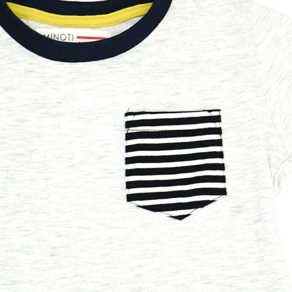 חליפת בנים מינוטי עם כיס פעוטים 12M-18M