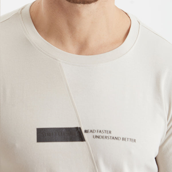 חולצת לייקרה מודפסת Street Culture גברים XS-XXL